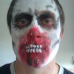 'scrape' halloween face